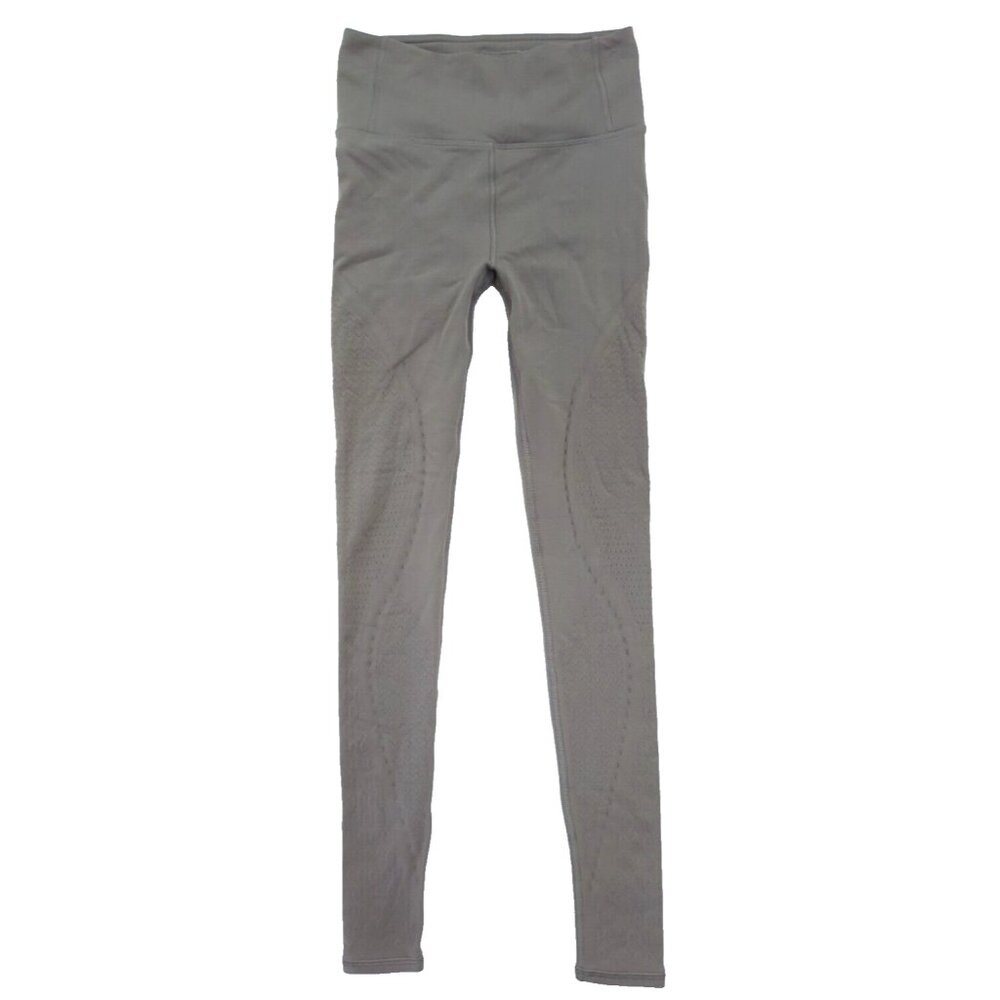 Lululemon Reveal Pant Womens‎ Leggings Carbon Dust Gray Size 6